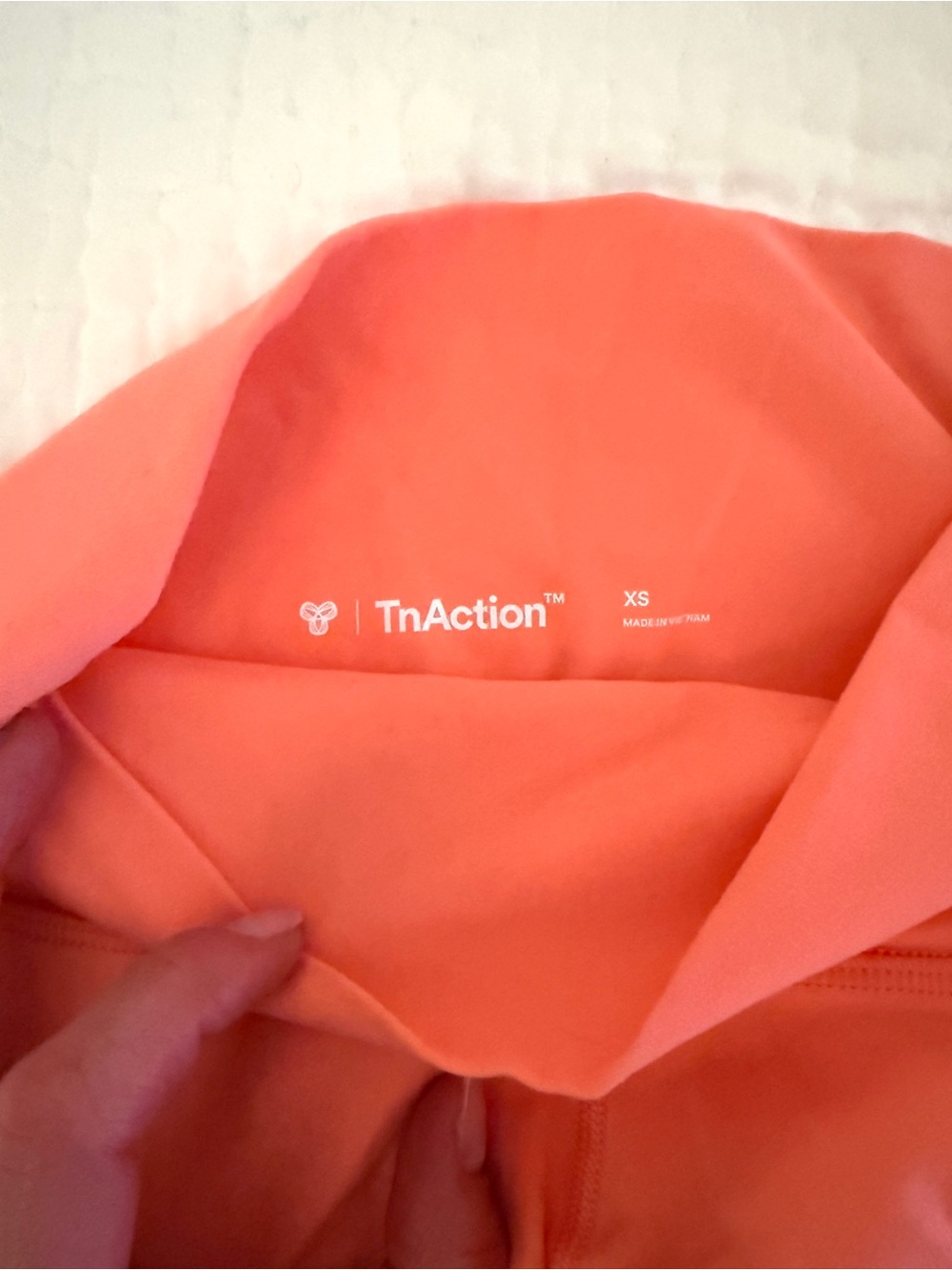 TNA neon orange Butter Cheeky Infinite High Rise Shorts 7" sz XS - Picture 3 of 3